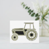 Carte Postale Tracteur (Debout devant)