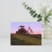 Carte Postale tracteur (Debout devant)