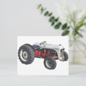 Carte Postale tracteur (Debout devant)