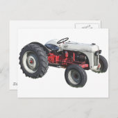 Carte Postale tracteur (Devant / Derrière)