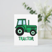 Carte Postale Tracteur (Debout devant)