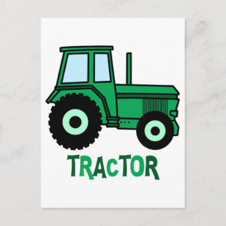Carte Postale Tracteur