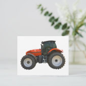 Carte Postale tracteur (Debout devant)