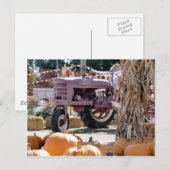 CARTE POSTALE TRACTEUR2 (Devant / Derrière)