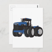 Carte Postale Tracteur 4WD (Devant / Derrière)