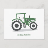 Carte Postale Tracteur agricole (Devant)