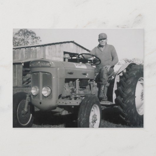 CARTE POSTALE TRACTEUR N° 33 (Devant)