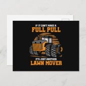 Carte Postale Tracteur Puller Agricole Tracteur Puller S'Il (Devant / Derrière)