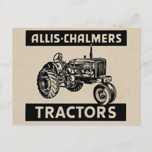 Carte Postale Tracteur vintage