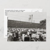 Carte Postale Tracteurs Minneapolis-Moline : 1939 (Devant / Derrière)