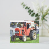 Carte Postale TRACTEURS vintages (Debout devant)