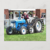Carte Postale TRACTEURS vintages (Devant)