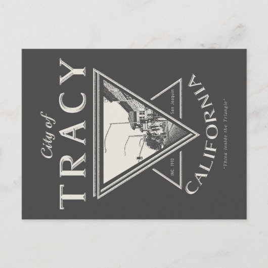 CARTE POSTALE TRACY SAN JOAQUIN CALIFORNIE (Devant)