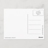 Carte Postale Traditional windmill under the Northern Lights (Dos)