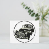 Carte Postale traditionnel Coupe Chevy 1941 (Debout devant)
