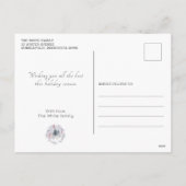 Carte Postale Traditionnelle Noël Et Nouvel An (Dos)