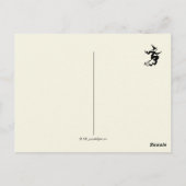 Carte Postale Traditions d'Halloween victoriennes vintages (Dos)