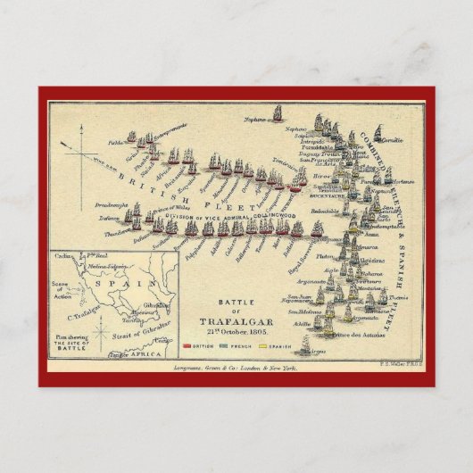 Carte Postale Trafalgar (Devant)