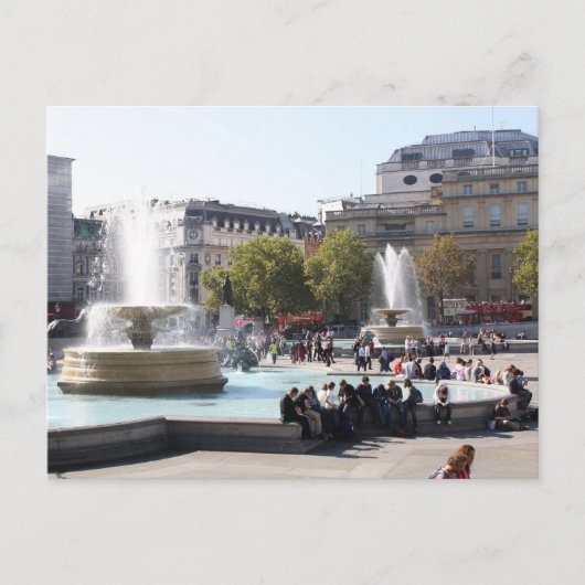Carte Postale Trafalgar Carré (Devant)