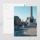 Carte Postale Trafalgar Carré, Londres UK Postcard (Devant / Derrière)