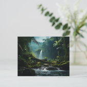 Carte Postale Trafalgar Falls Tropical Rainforest Photographie (Debout devant)