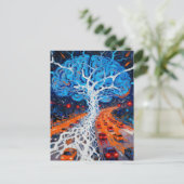 Carte Postale Traffic Jam in The Brain Surreal (Debout devant)