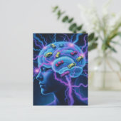 Carte Postale Traffic Jam in The Brain Surreal (Debout devant)