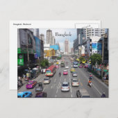 Carte Postale trafic de bangkok (Devant / Derrière)