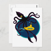 Carte Postale Trafic maritime profond (Devant / Derrière)