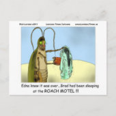 Carte Postale Tragédie @ Roach Motel Funny Cadeaux Mugs Tee - sh (Devant)