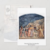Carte Postale Trahison Du Christ Par Judas Baiser Par Fra Angeli (Devant / Derrière)