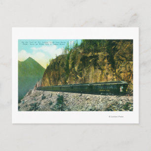 Carte Postale Trail au nord de Rocky Point, White Pass & Yukon