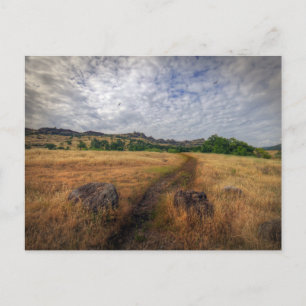 Carte Postale Trailhead, Upper Bidwell Park, Chico, Ca
