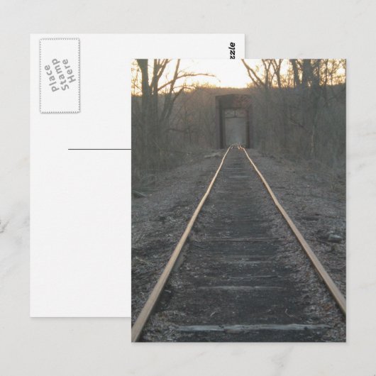 Carte postale Trails (Devant / Derrière)