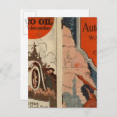 Carte Postale Trails automobiles de Washington, Oregon (Devant / Derrière)