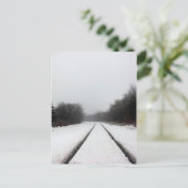 Carte postale Trails Foggy Train (Debout devant)