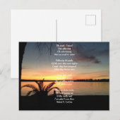 Carte Postale Trails I Travel Poem Card (Devant / Derrière)