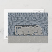 Carte Postale Train (Devant / Derrière)