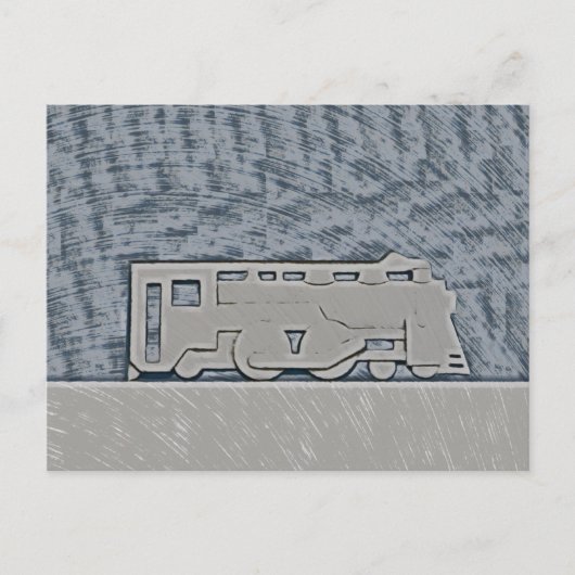 Carte Postale Train (Devant)