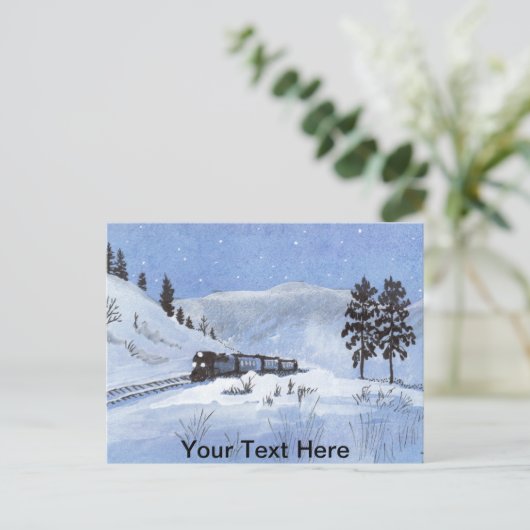 Carte Postale Train (Debout devant)