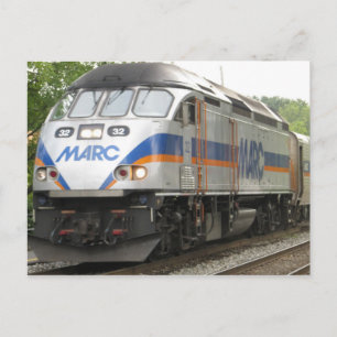 Carte Postale Train