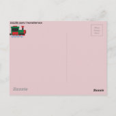 Carte Postale Train (Dos)