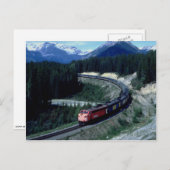 Carte Postale Train (Devant / Derrière)