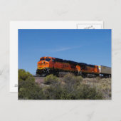 Carte Postale Train (Devant / Derrière)