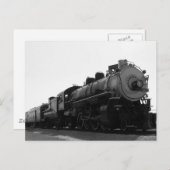 CARTE POSTALE TRAIN (Devant / Derrière)