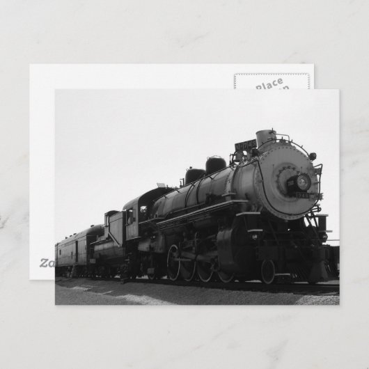 CARTE POSTALE TRAIN (Devant / Derrière)