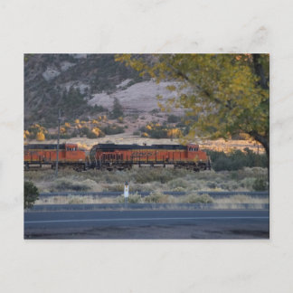 Carte Postale train