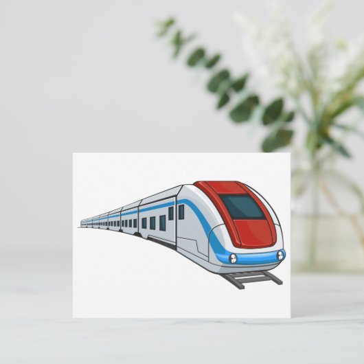 Carte Postale Train (Debout devant)