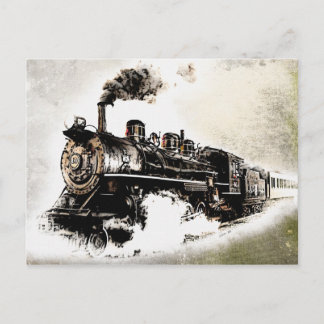 Carte Postale Train!