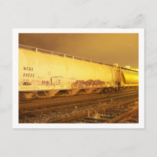 Carte Postale train